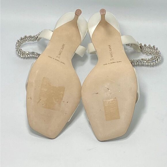 Manolo Blahnik Parinasan 105 Embellished Sandals size 37 - Picture 11 of 12